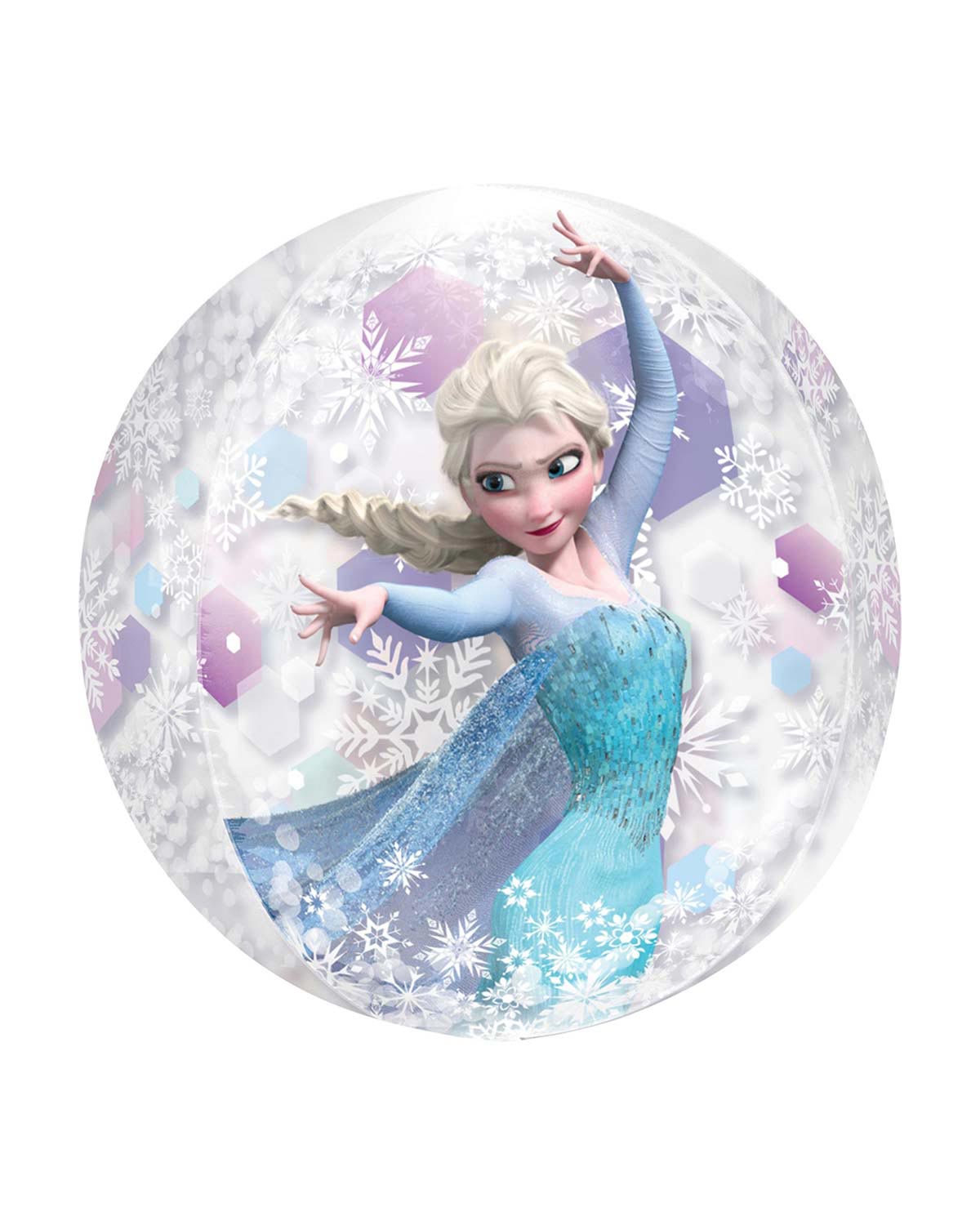 A013-I.jpg Frozen Orbz Foil Balloon 16 Inch - Image 1